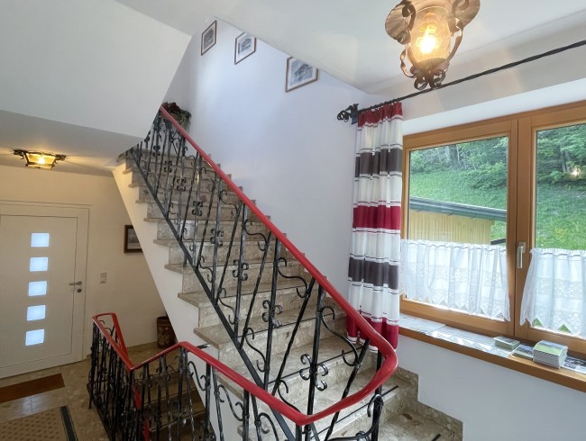 Apartments Alpenfrieden Eingangsbereich